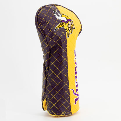 Team Golf Minnesota Vikings DR/FW Quilted Headcovers - Team Golf USA
