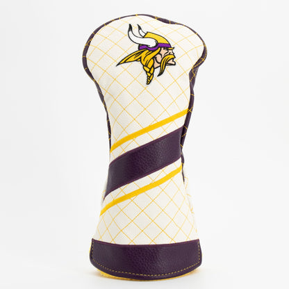 Team Golf Minnesota Vikings DR/FW Quilted Headcovers - Team Golf USA