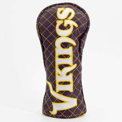 Team Golf Minnesota Vikings DR/FW Quilted Headcovers - Team Golf USA