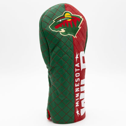 Team Golf Minnesota Wild DR/FW Quilted Headcovers - Team Golf USA