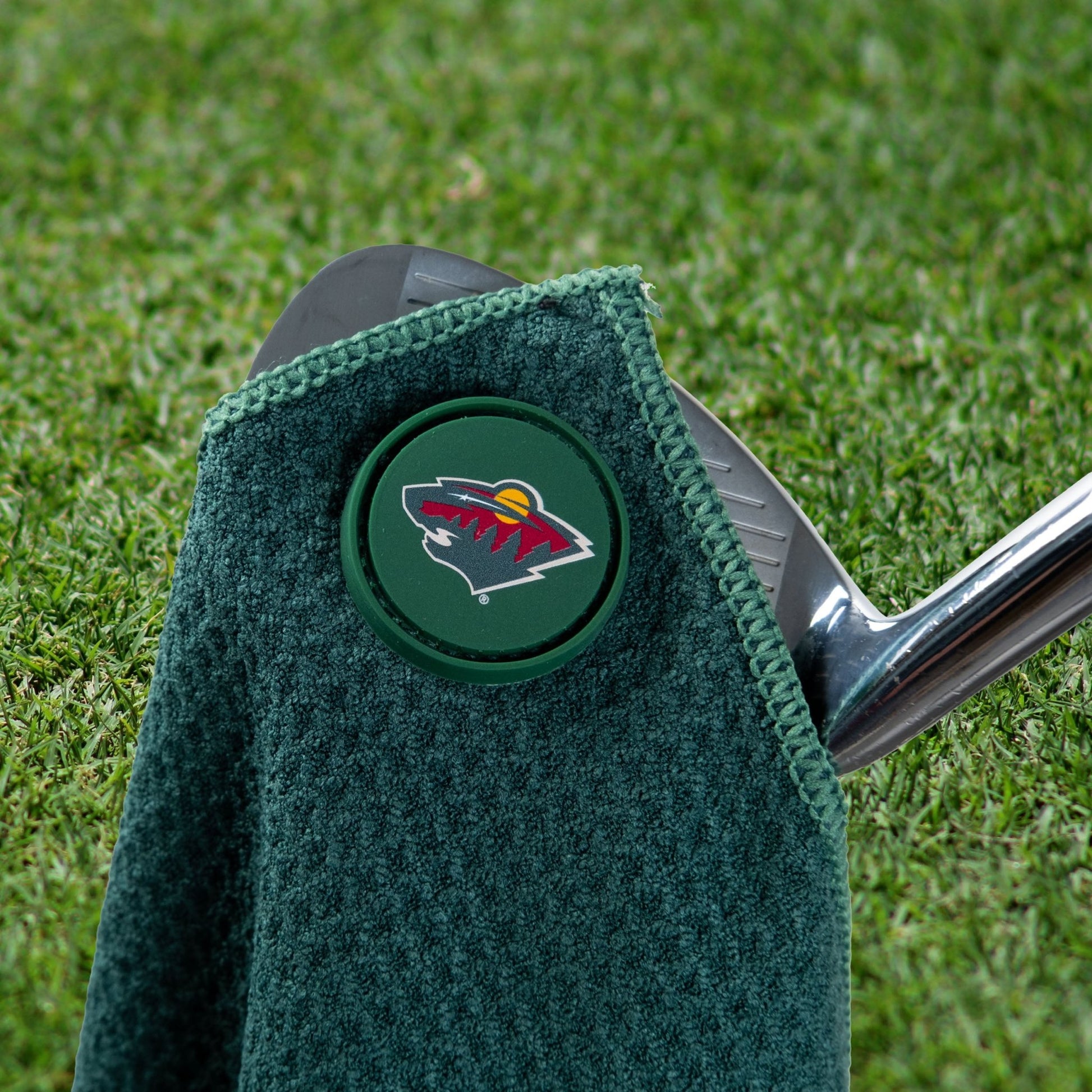 Team Golf Minnesota Wild Magnetic Golf Towel - Team Golf USA
