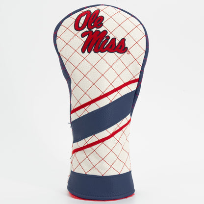 Team Golf Mississippi DR/FW Quilted Headcovers - Team Golf USA
