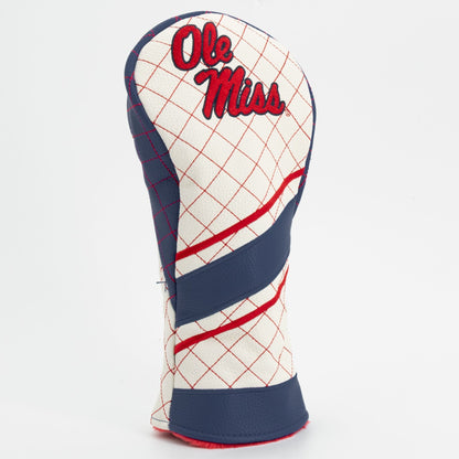 Team Golf Mississippi DR/FW Quilted Headcovers - Team Golf USA
