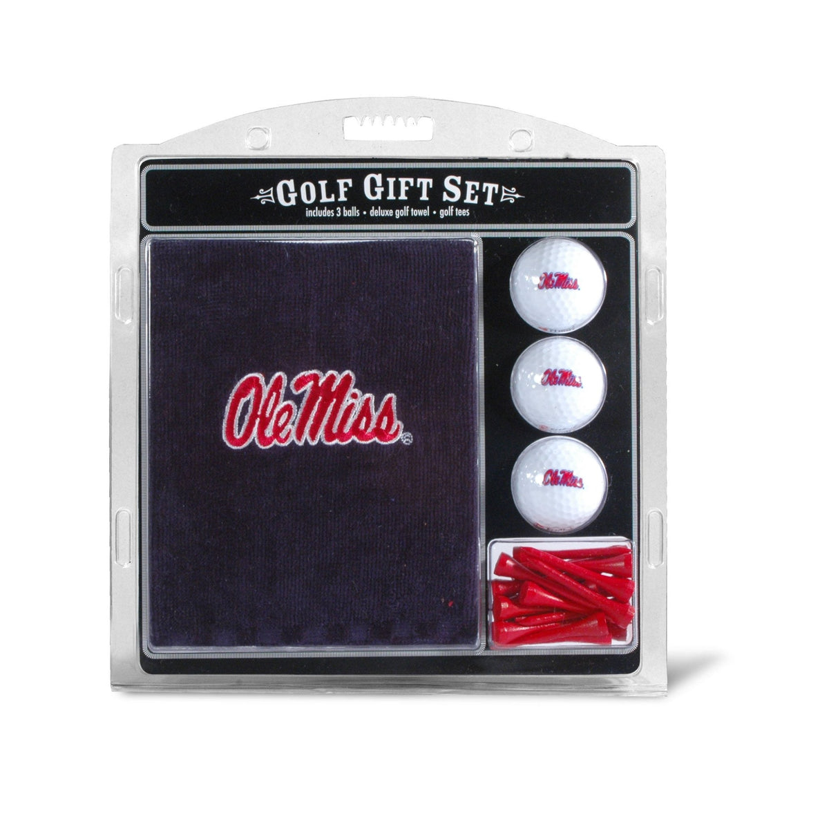 Team Golf Mississippi Golf Gift Sets - Embroidered Towel Gift Set - 