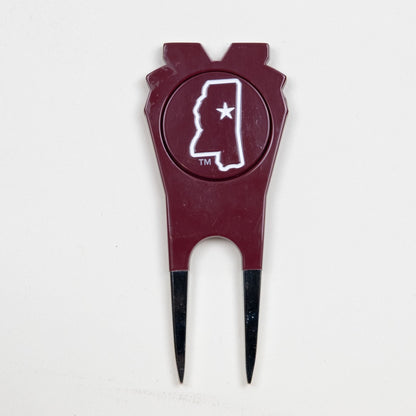 Team Golf Mississippi St Divot Tools - Custom Shaped - 