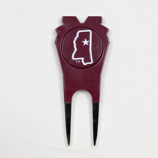Team Golf Mississippi St Divot Tools - Custom Shaped - 