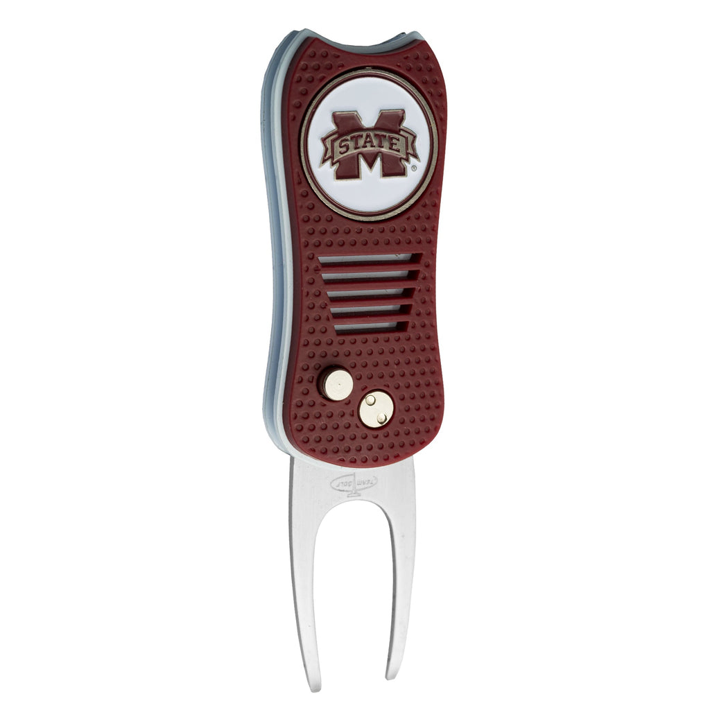 Team Golf Mississippi St Divot Tools - Switchblade Divot Tool - 