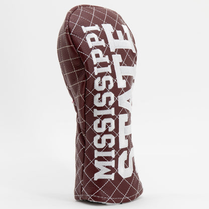 Team Golf Mississippi St DR/FW Quilted Headcovers - Team Golf USA