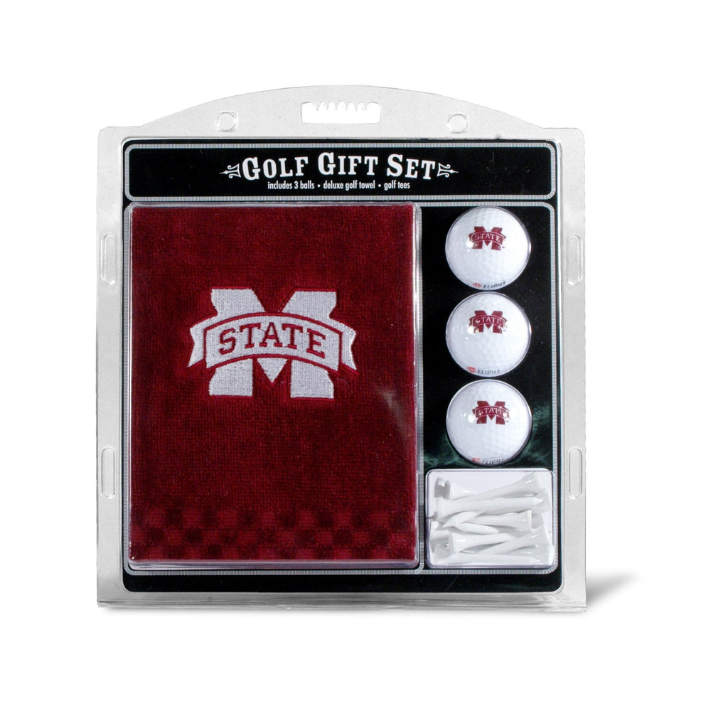 Team Golf Mississippi St Golf Gift Sets - Embroidered Towel Gift Set - 