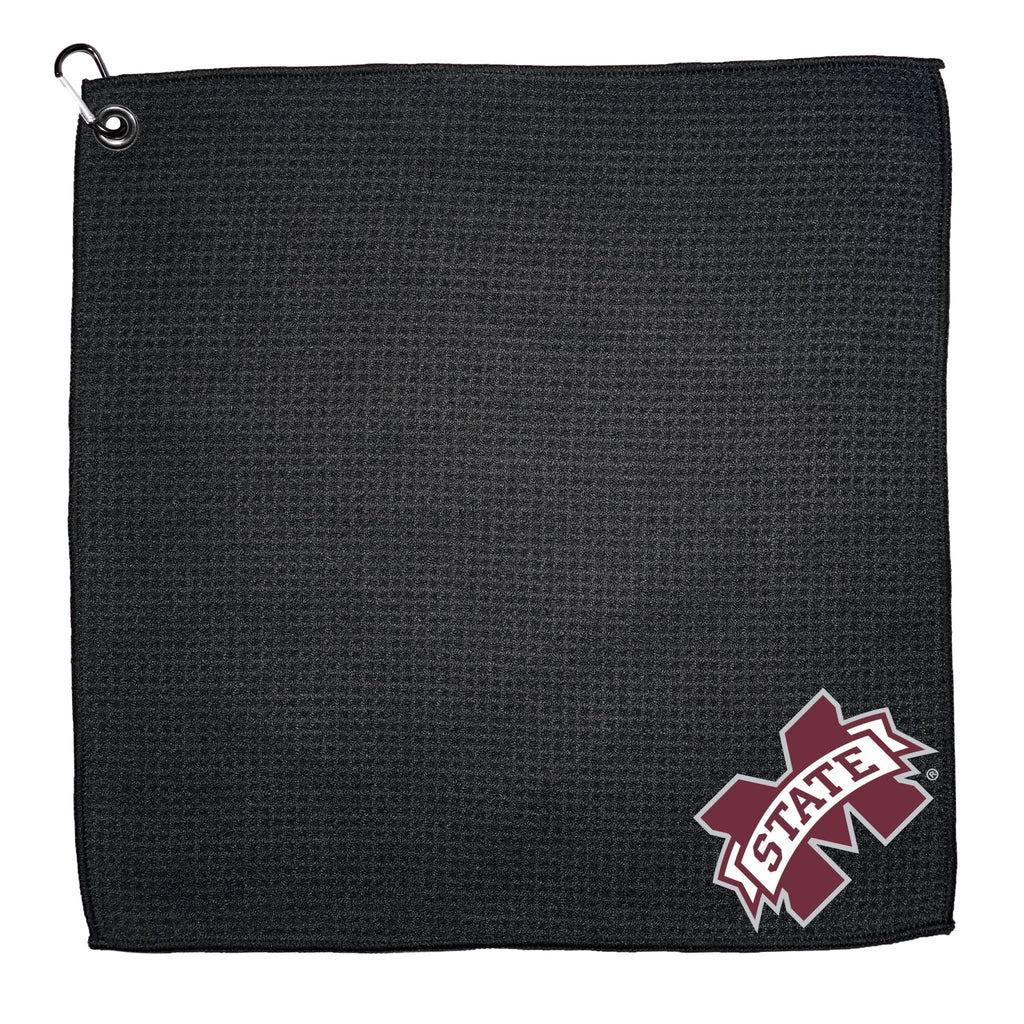 Team Golf Mississippi St Golf Towels - Microfiber 15X15 Color - 