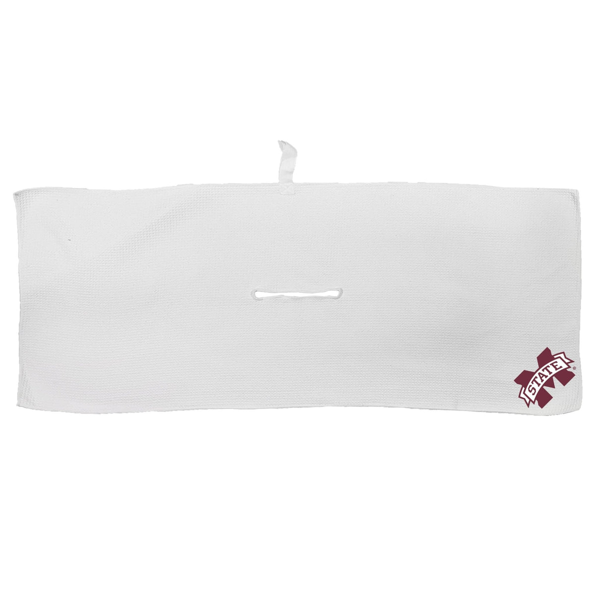 Team Golf Mississippi St Golf Towels - Microfiber 16X40 White - 
