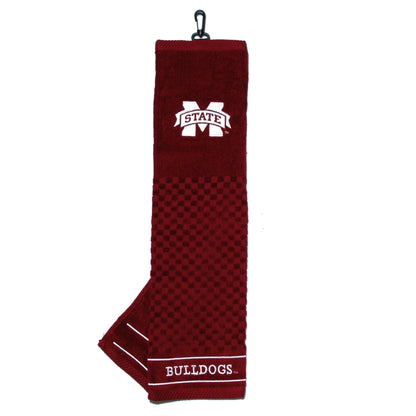 Team Golf Mississippi St Golf Towels - Tri - Fold 16x22 - 