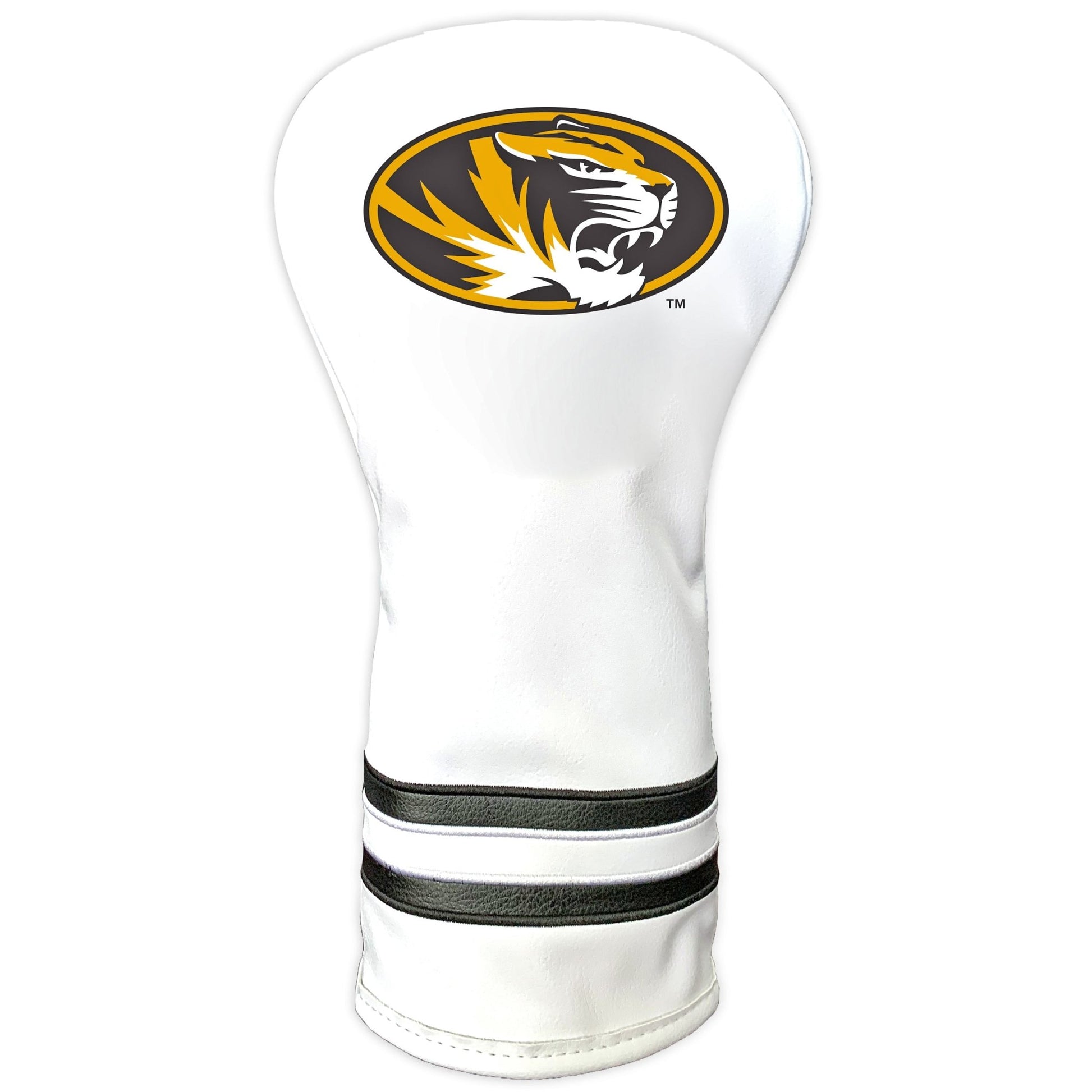 Team Golf Missouri DR/FW Headcovers - Vintage Driver HC - Printed White