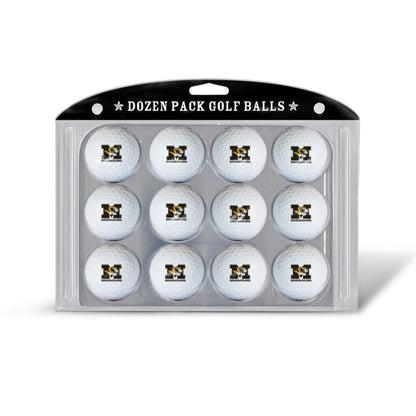 Team Golf Missouri Golf Balls - 12 Pack - White