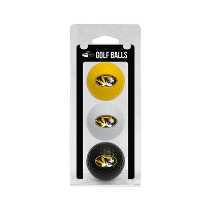 Team Golf Missouri Golf Balls - 3 Pack - Team