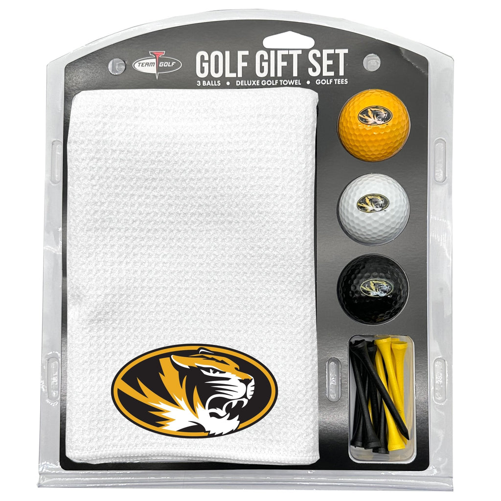 Team Golf Missouri Golf Gift Sets - Microfiber Towel Gift Set - White - 