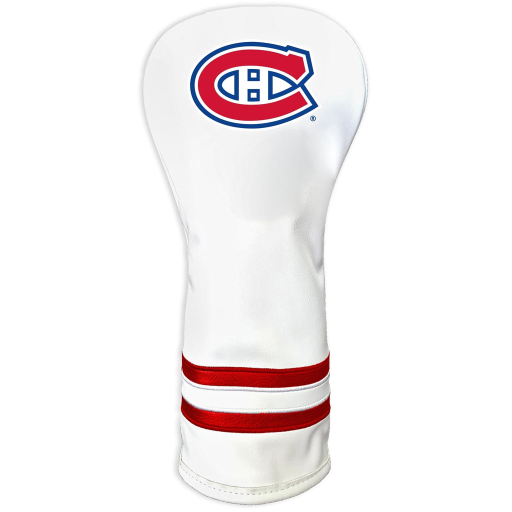 Team Golf Montreal Canadiens DR/FW Headcovers - Fairway HC - Printed White