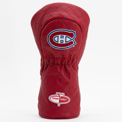 Team Golf Montreal Canadiens DR/FW Quilted Headcovers - Team Golf USA