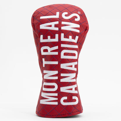Team Golf Montreal Canadiens DR/FW Quilted Headcovers - Team Golf USA