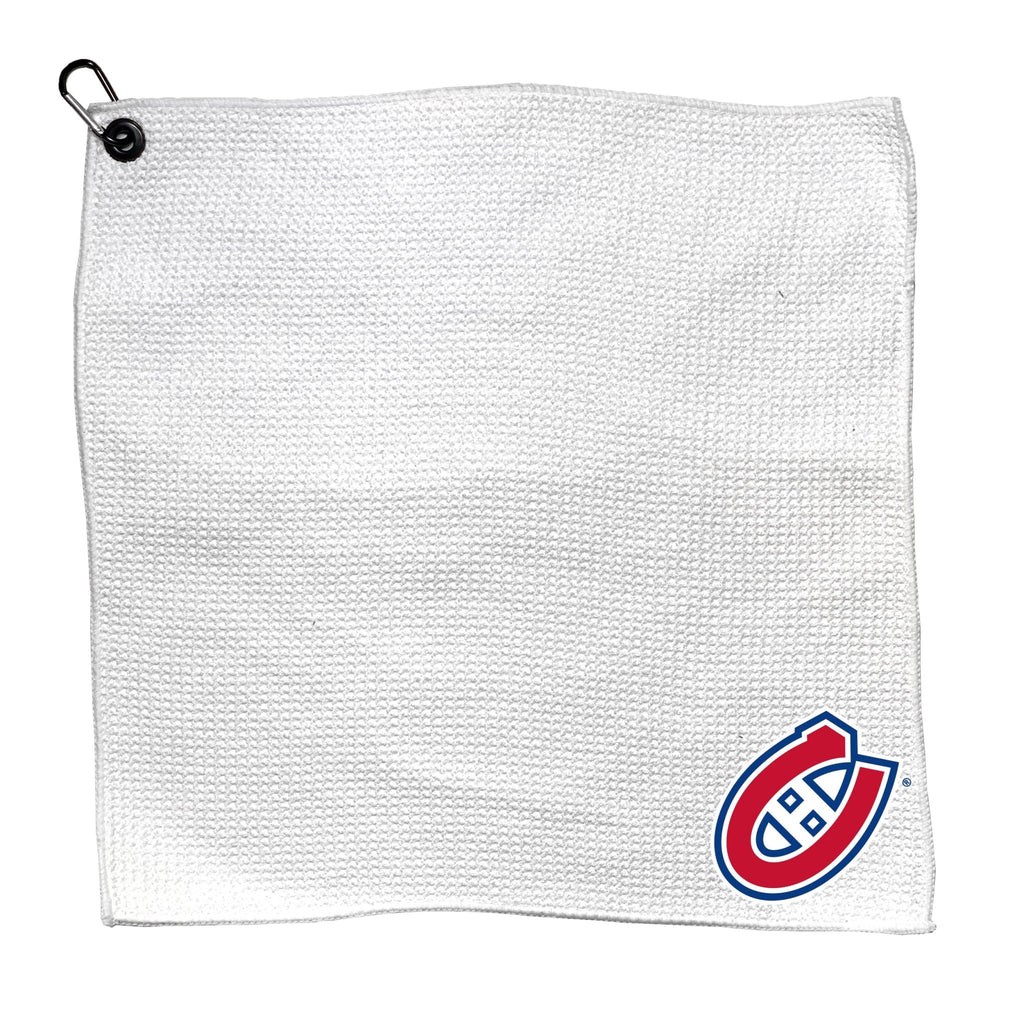 Team Golf MTL Canadians Towels - Microfiber 15X15 White - 