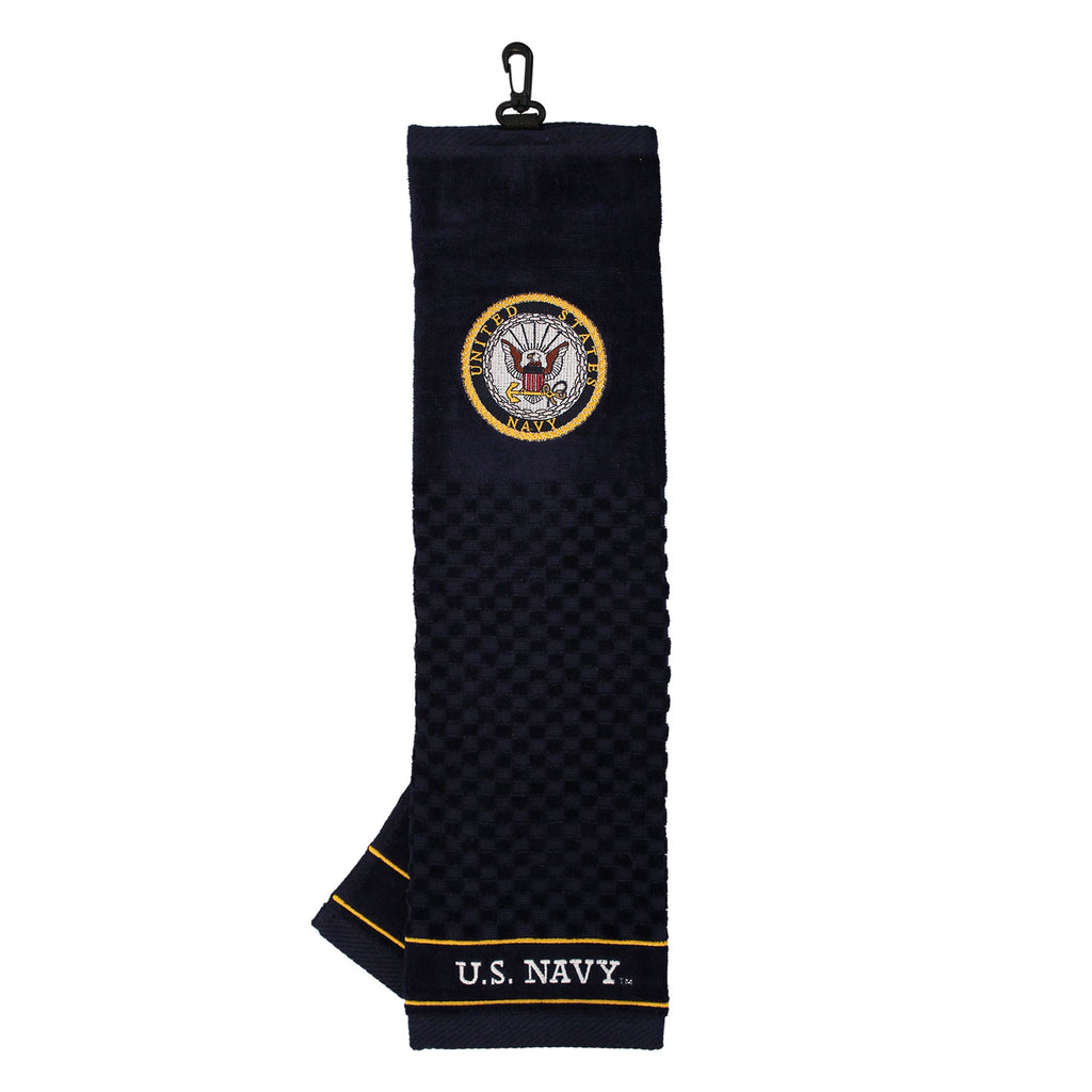 Team Golf NAVY Golf Towels - Tri - Fold 16x22 - 