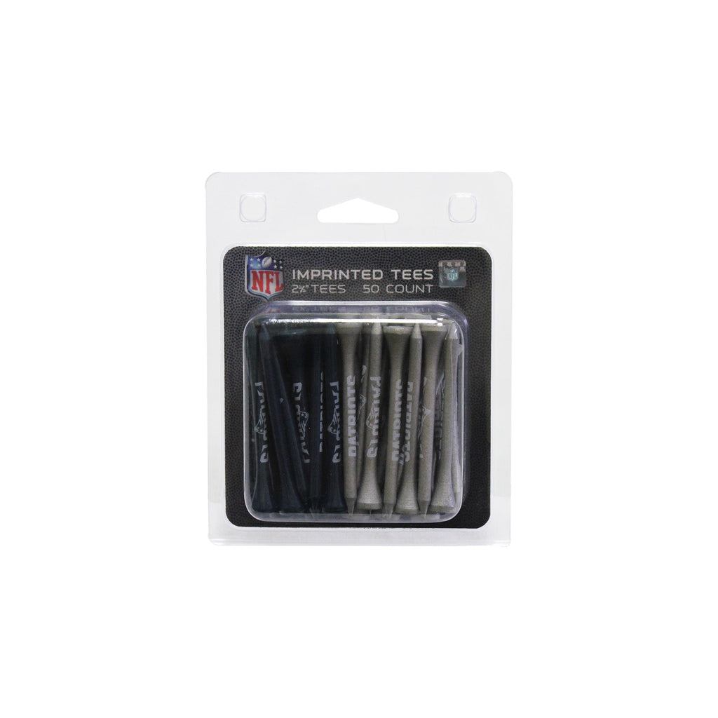 Team Golf NE Patriots Golf Tees - 50 Tee Pack - 