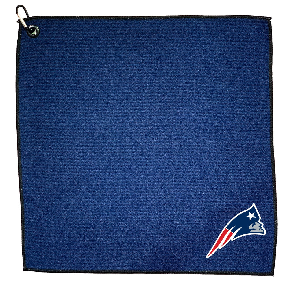 Team Golf NE Patriots Golf Towels - Microfiber 15X15 Color - 
