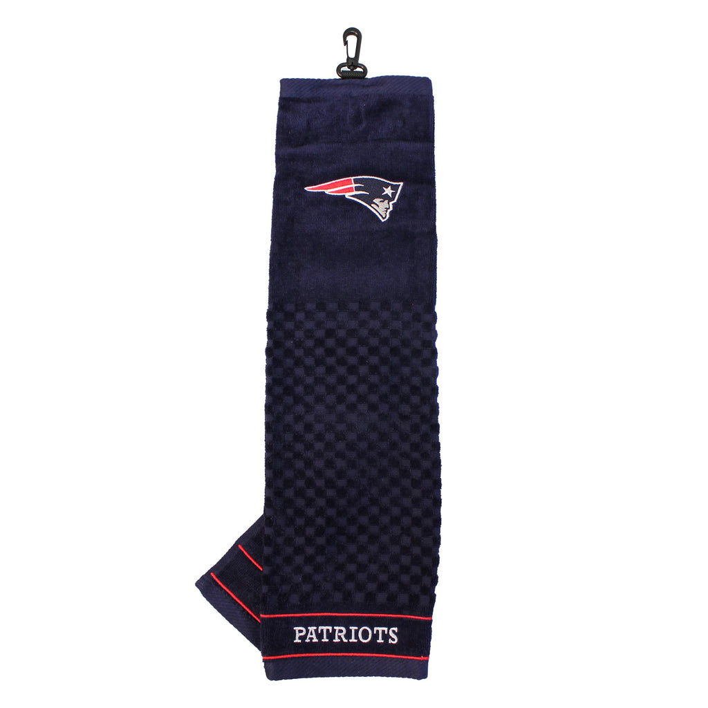 Team Golf NE Patriots Golf Towels - Tri - Fold 16x22 - 