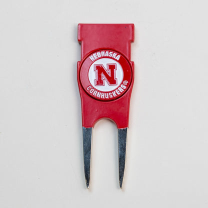 Team Golf Nebraska Divot Tools - Custom Shaped - 