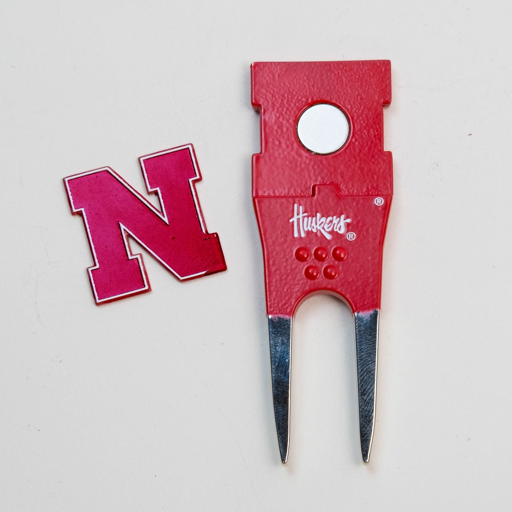 Team Golf Nebraska Divot Tools - Custom Shaped - 