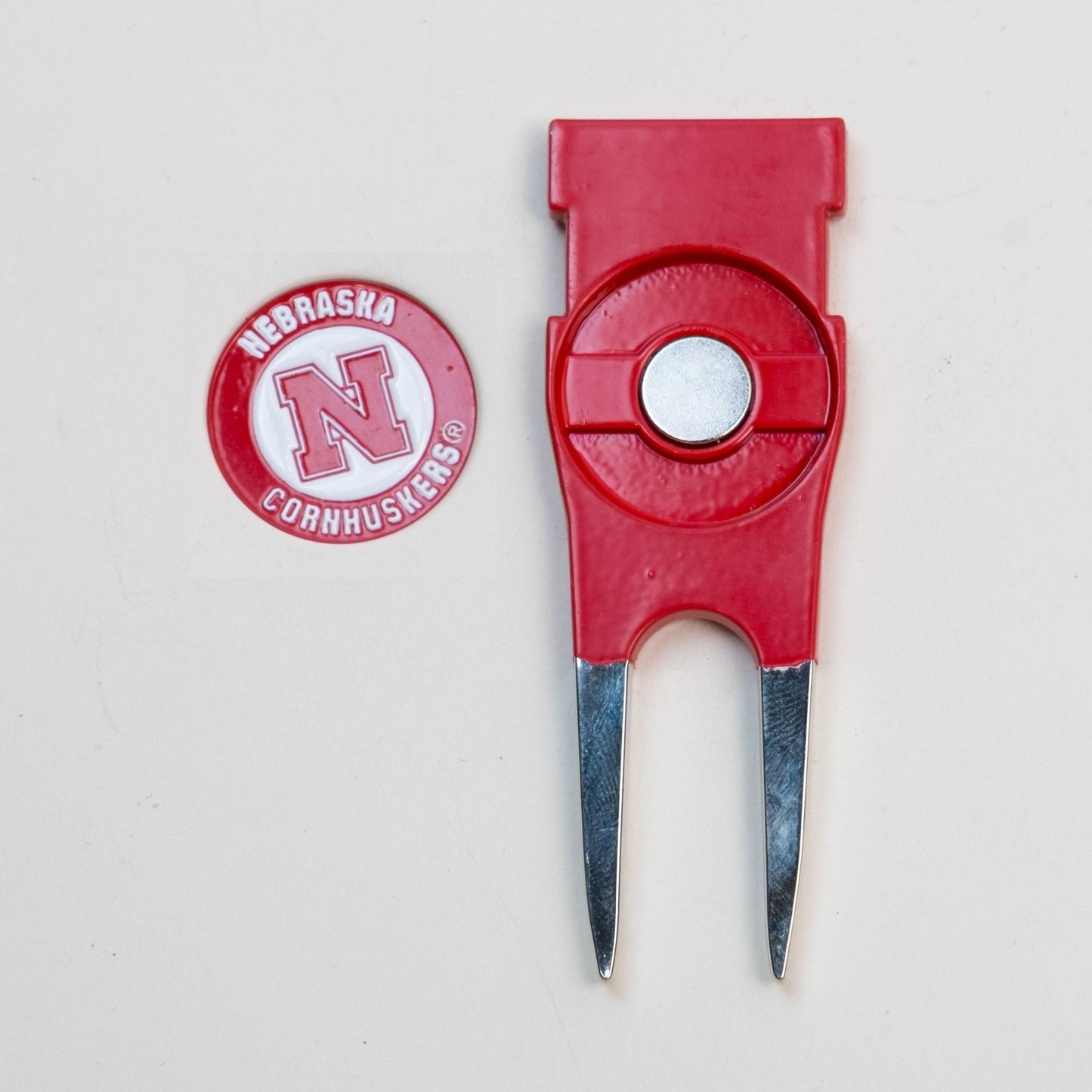 Team Golf Nebraska Divot Tools - Custom Shaped - 
