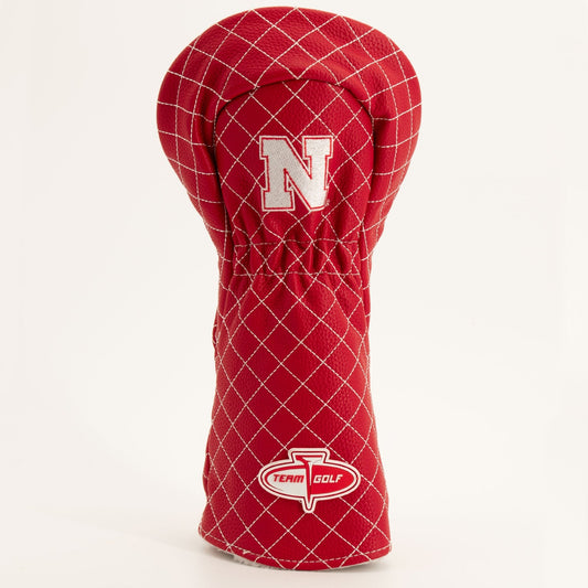 Team Golf Nebraska DR/FW Quilted Headcovers - Team Golf USA