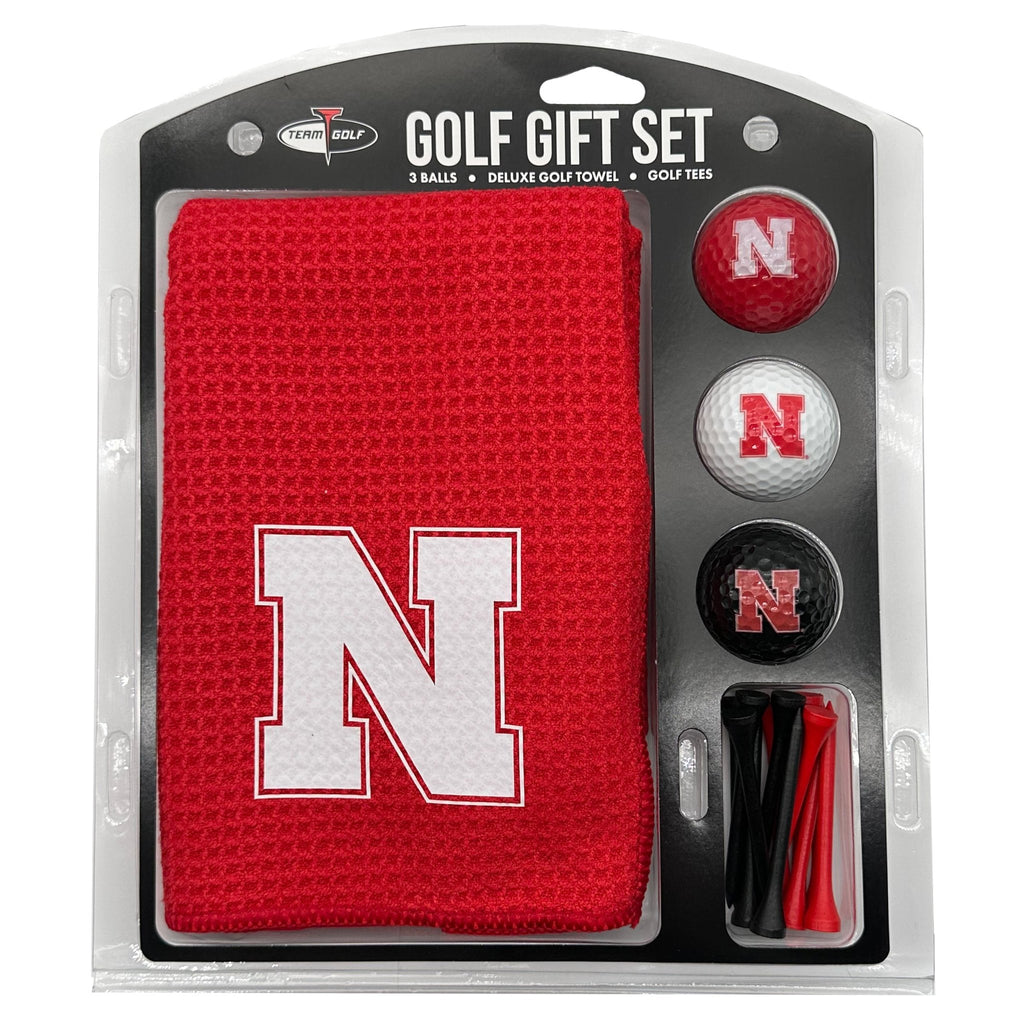 Team Golf Nebraska Golf Gift Sets - Microfiber Towel Gift Set - Color - 