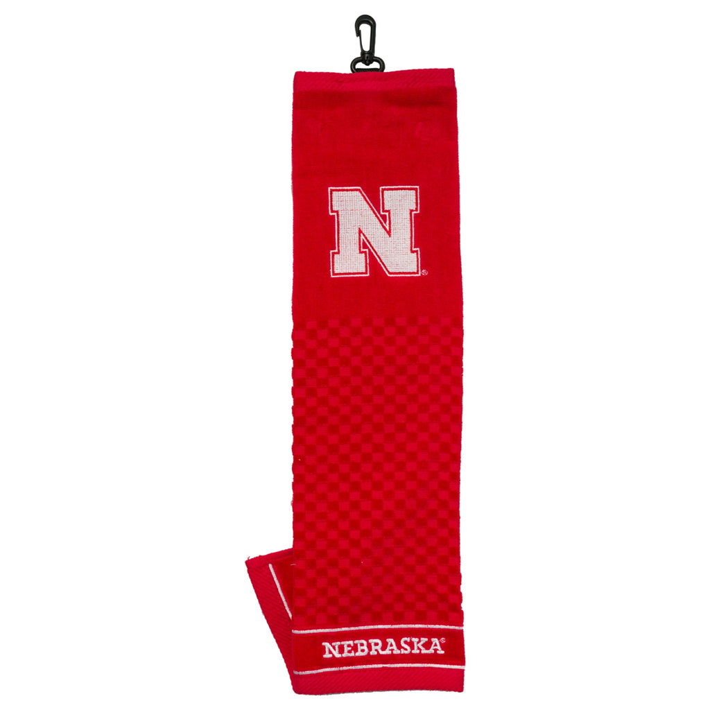 Team Golf Nebraska Golf Towels - Tri - Fold 16x22 - 