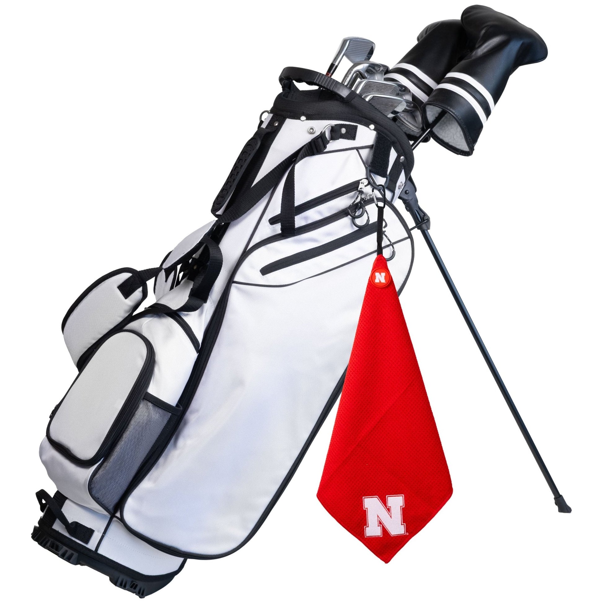 Team Golf Nebraska Magnetic Golf Towel - Team Golf USA