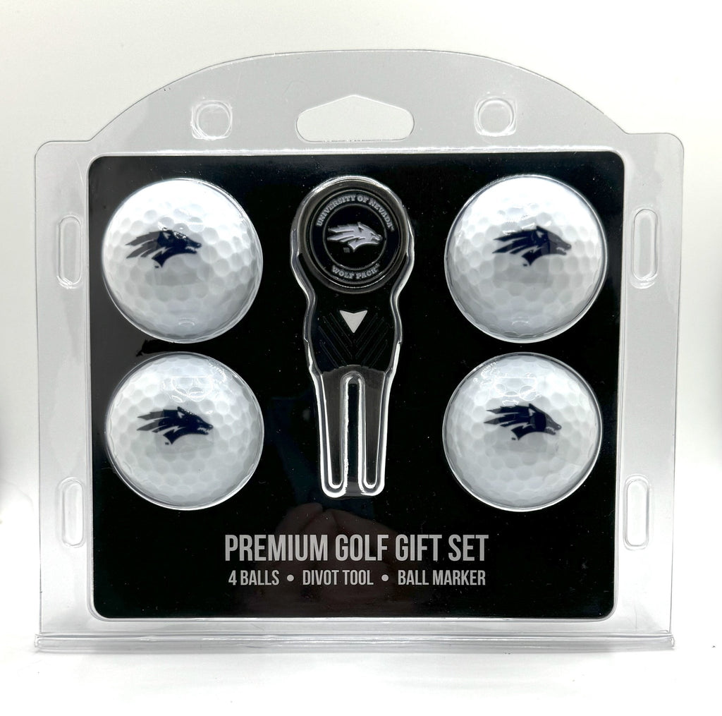 Team Golf Nevada Golf Gift Sets - 4 Ball Gift Set - 