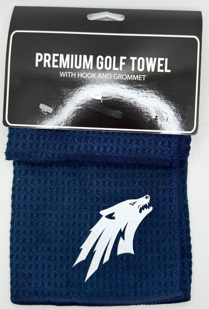 Team Golf Nevada Golf Towels - Microfiber 15X15 Color - 