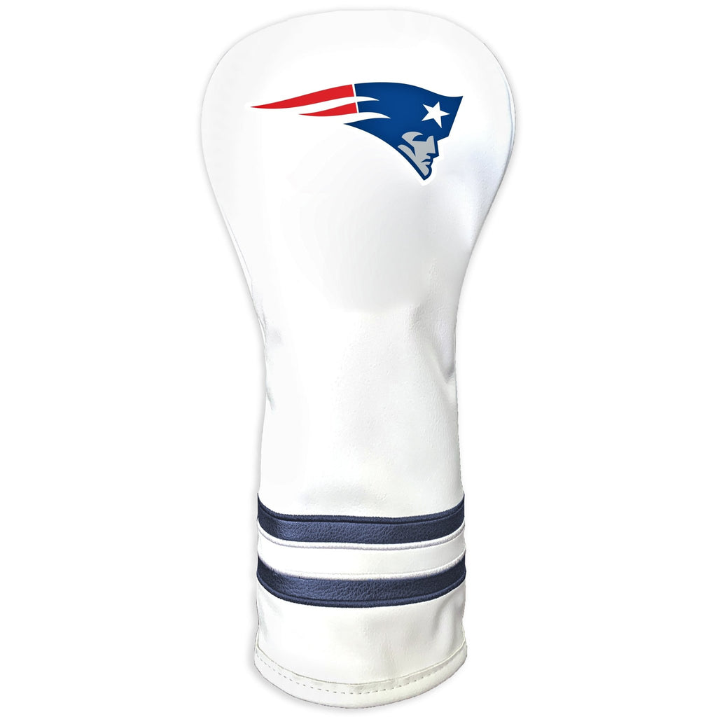 Team Golf New England Patriots DR/FW Headcovers - Fairway HC - Printed White