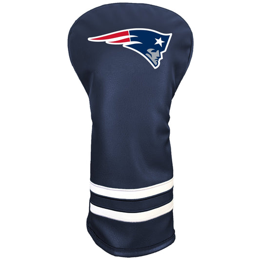 Team Golf New England Patriots DR/FW Headcovers - Vintage Driver HC - Printed Color