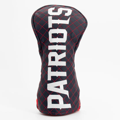 Team Golf New England Patriots DR/FW Quilted Headcovers - Team Golf USA