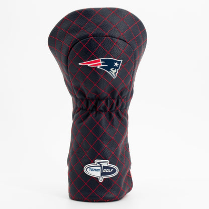 Team Golf New England Patriots DR/FW Quilted Headcovers - Team Golf USA