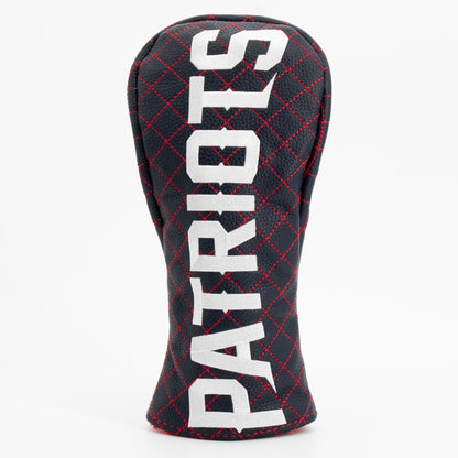 Team Golf New England Patriots DR/FW Quilted Headcovers - Team Golf USA