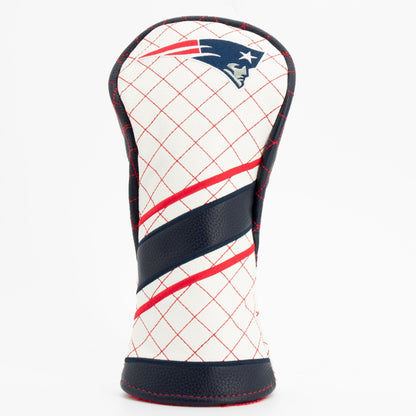 Team Golf New England Patriots DR/FW Quilted Headcovers - Team Golf USA