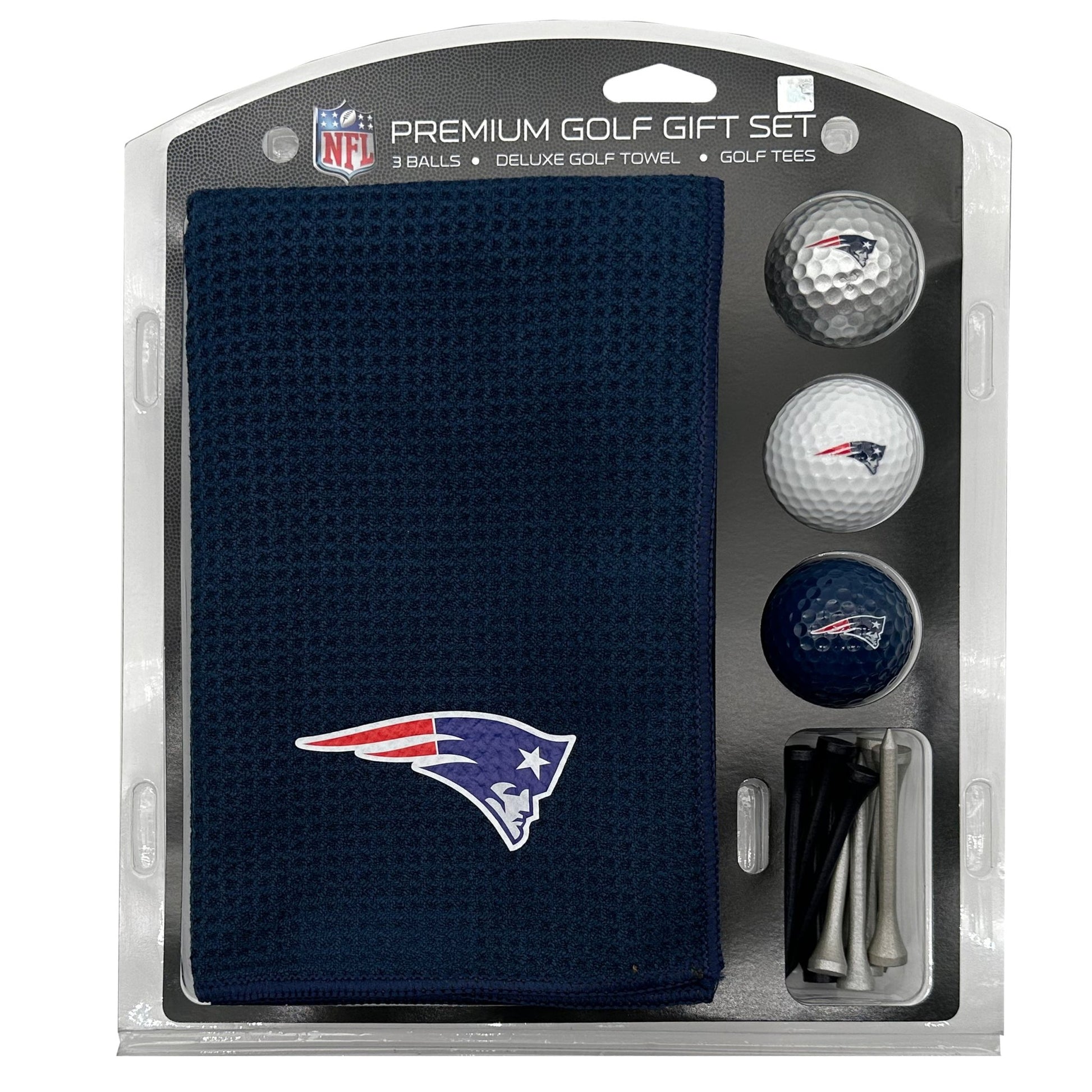 Team Golf New England Patriots Golf Gift Sets - Microfiber Towel Gift Set-Color -