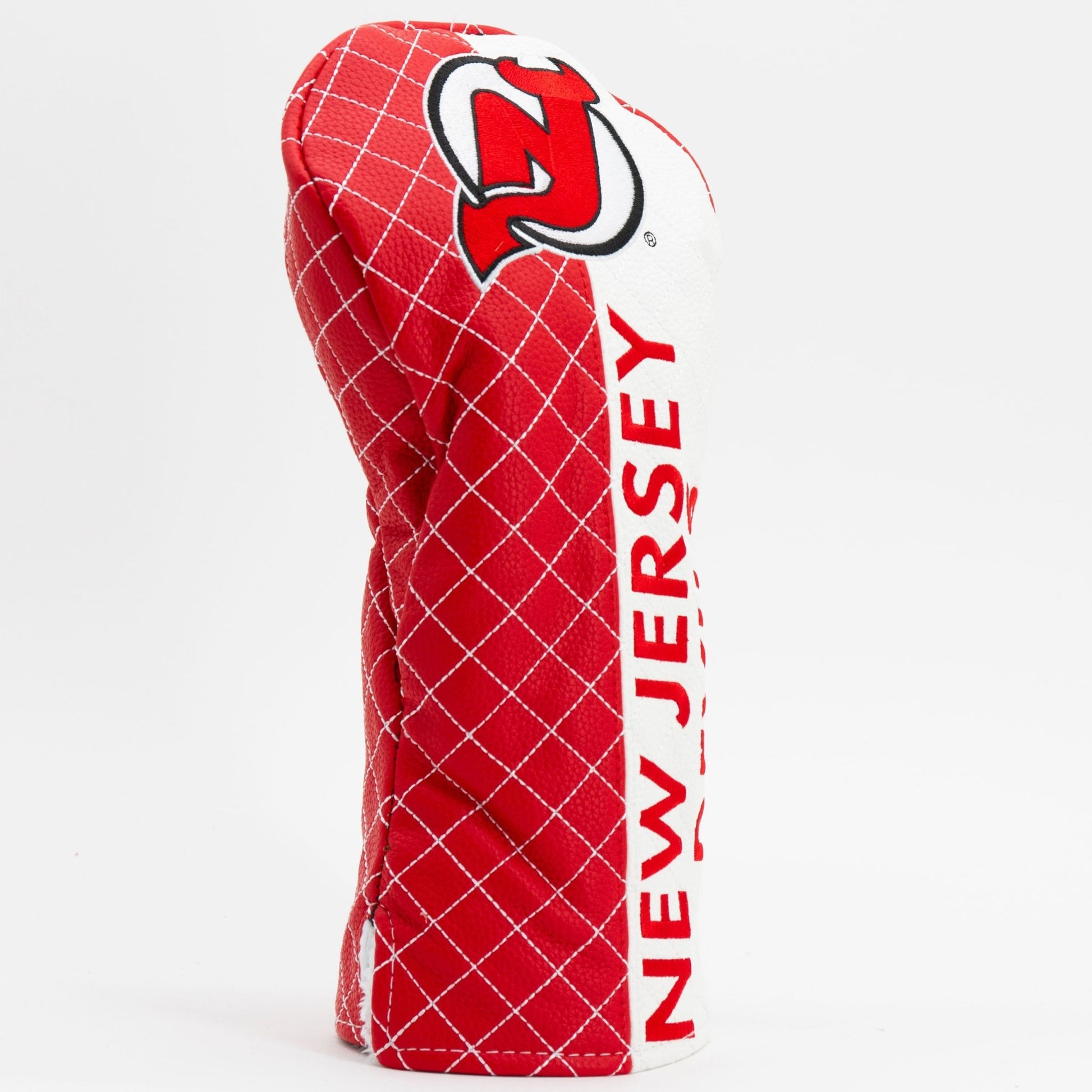 Team Golf New Jersey Devils DR/FW Quilted Headcovers - Team Golf USA