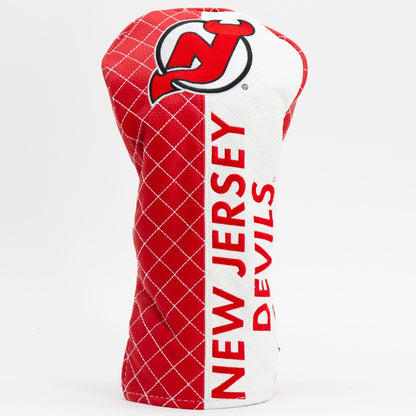 Team Golf New Jersey Devils DR/FW Quilted Headcovers - Team Golf USA