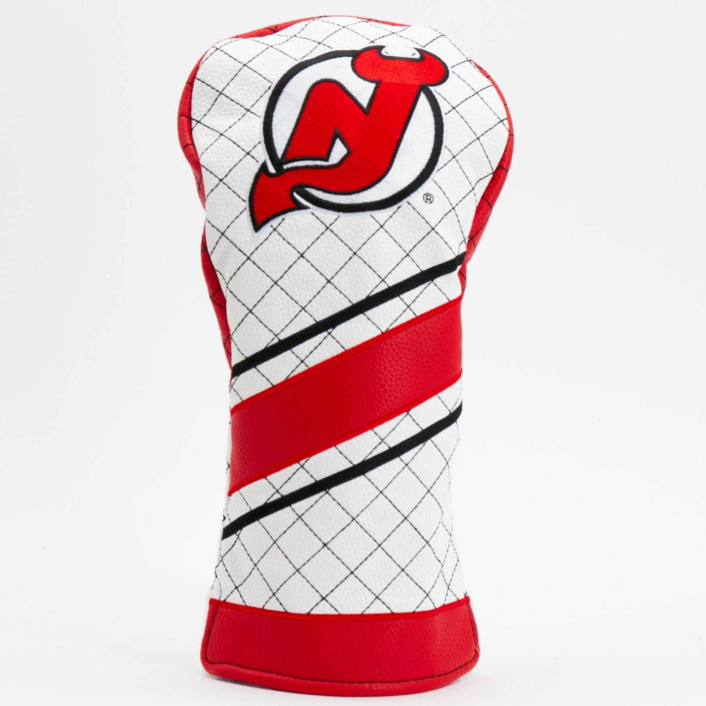Team Golf New Jersey Devils DR/FW Quilted Headcovers - Team Golf USA