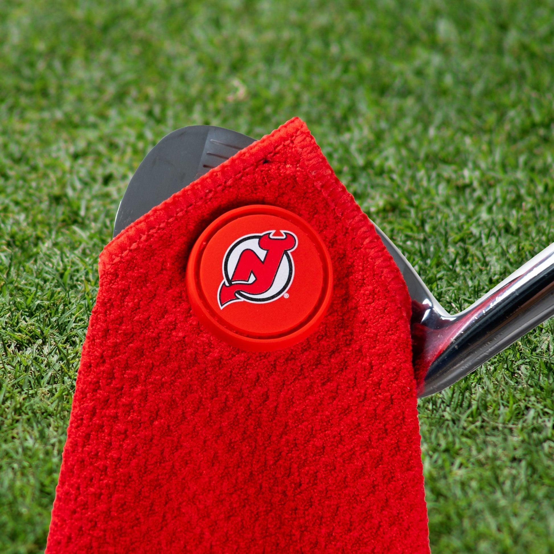 Team Golf New Jersey Devils Magnetic Golf Towel - Team Golf USA