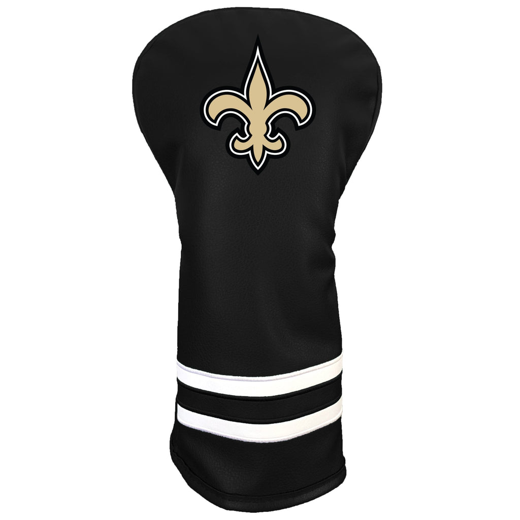Team Golf New Orleans Saints DR/FW Headcovers - Vintage Driver HC - Printed Color