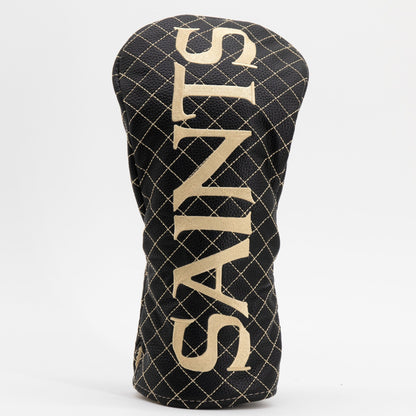 Team Golf New Orleans Saints DR/FW Quilted Headcovers - Team Golf USA